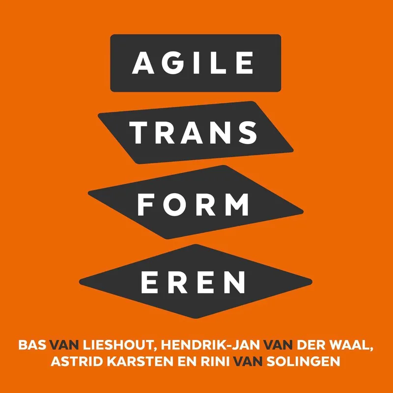 Agile transformeren von Boom – Buchfoto
