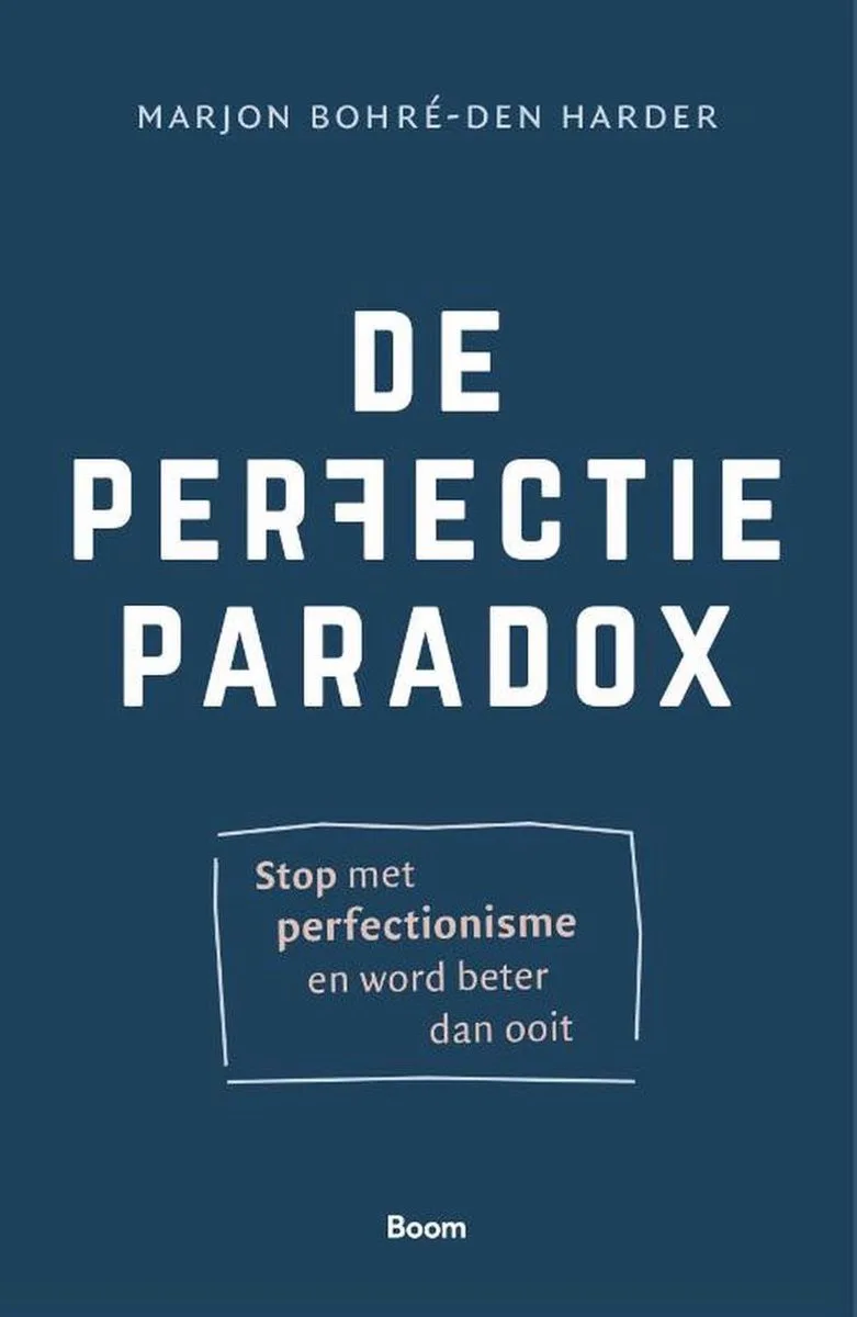 De Perfectieparadox fra Boom – billede af bogen