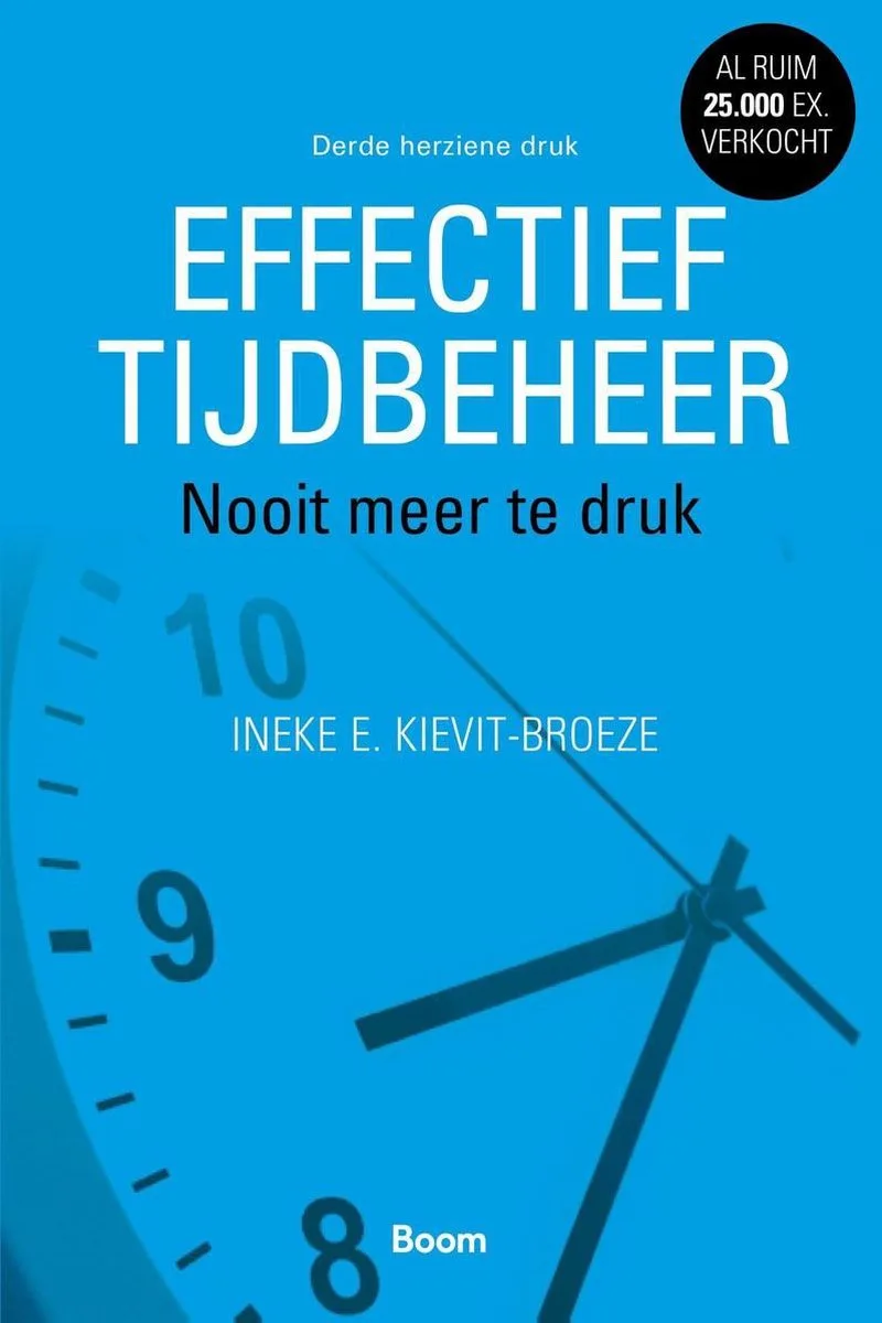 Effectief tijdbeheer van Boom – boekfoto