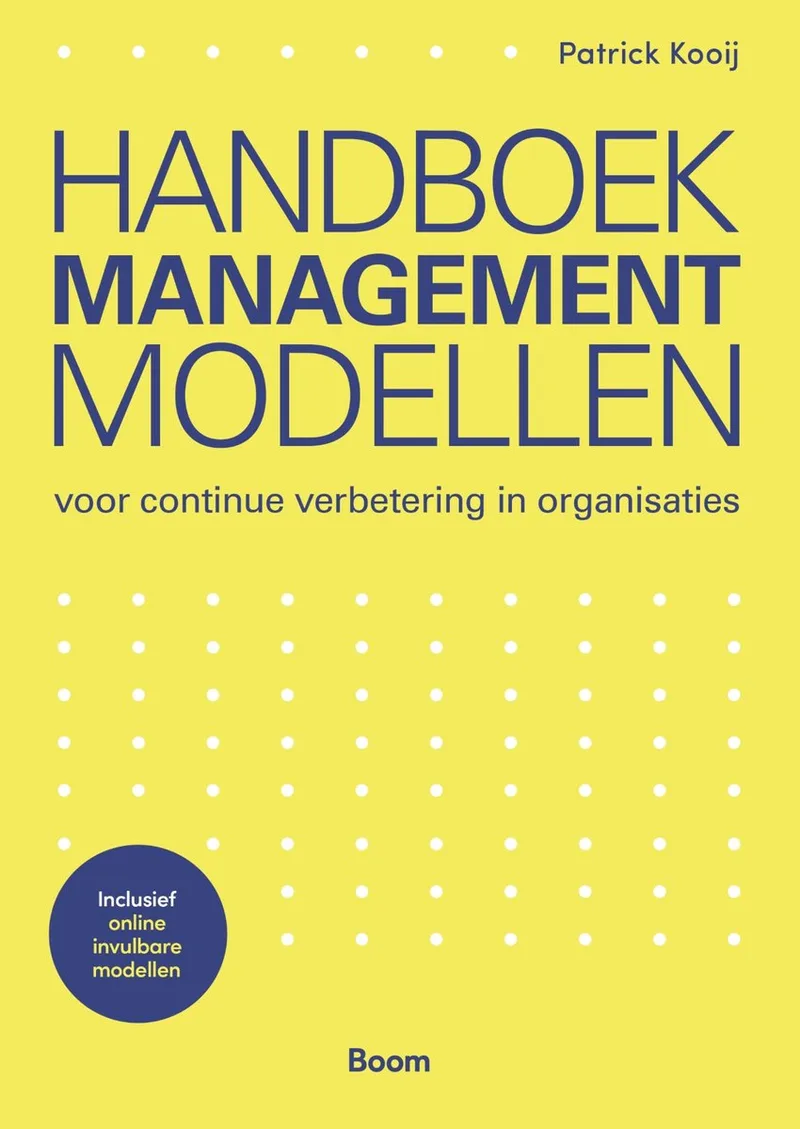 Handboek Managementmodellen von Boom – Buchfoto