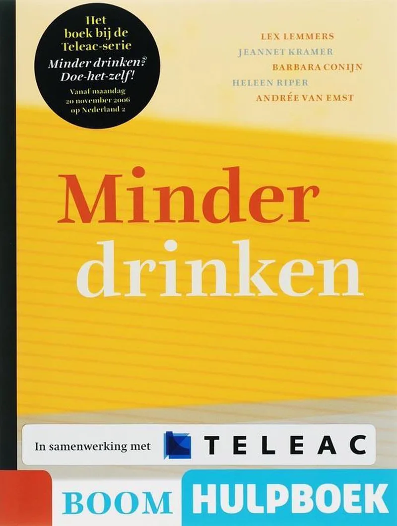 Hulpboek - Minder drinken von Boom – Buchfoto