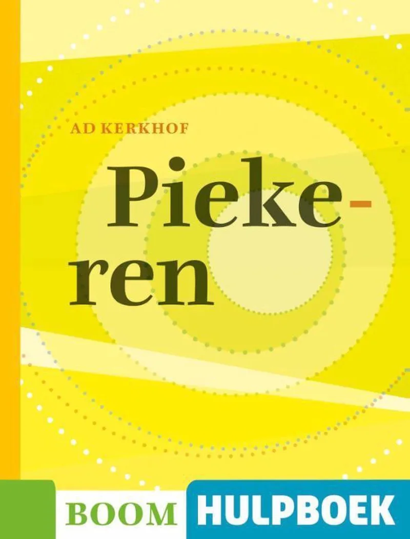 Hulpboek - Piekeren von Boom – Buchfoto