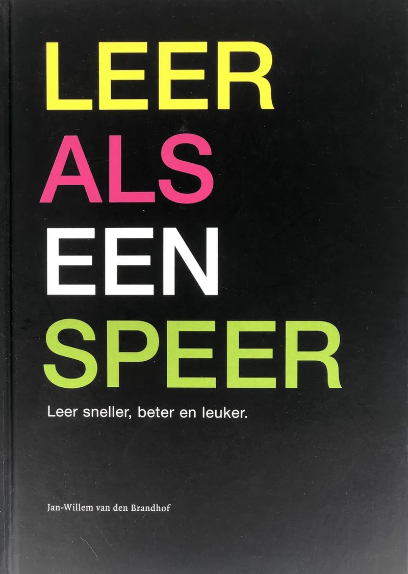 Leer als een speer von Boom – Buchfoto