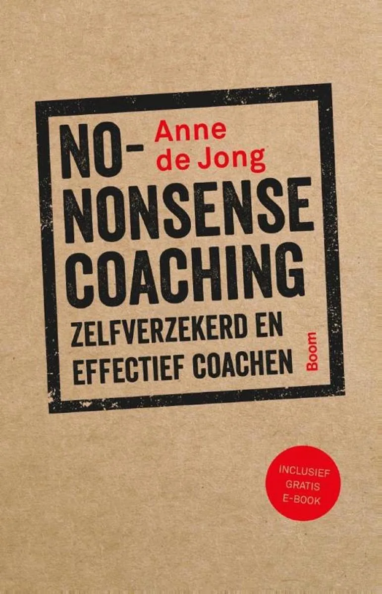 No-nonsense coaching von Boom – Buchfoto
