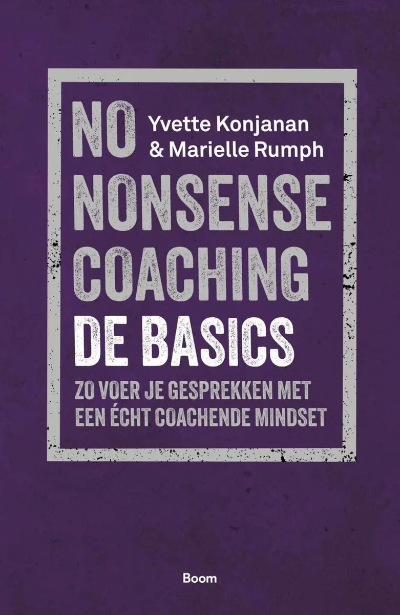 No-nonsense coaching de basics von Boom – Buchfoto