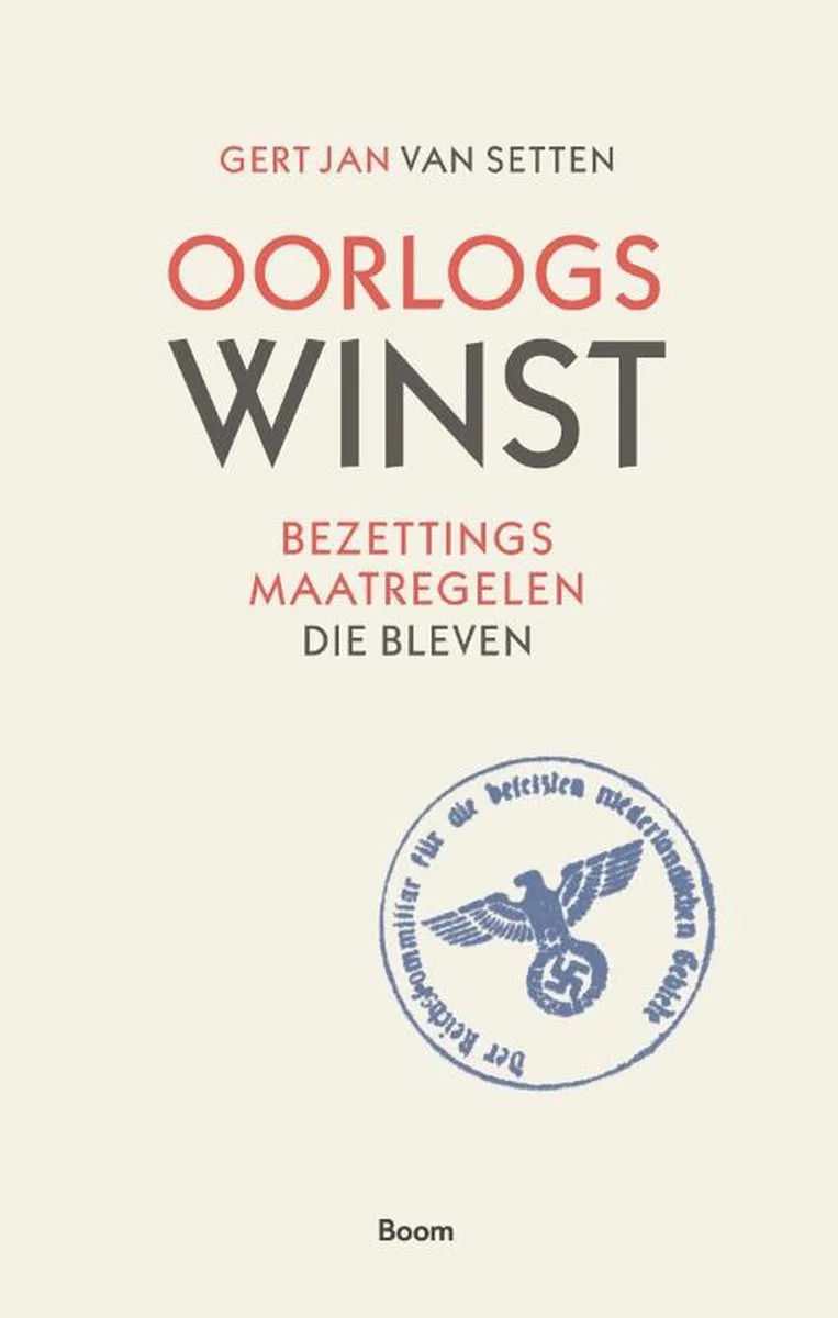 Oorlogswinst von Boom – Buchfoto