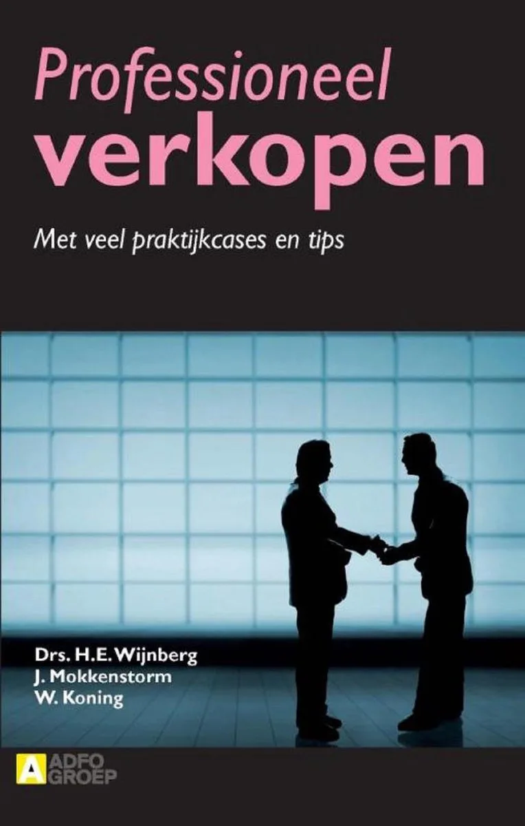 Professioneel verkopen von Boom – Buchfoto