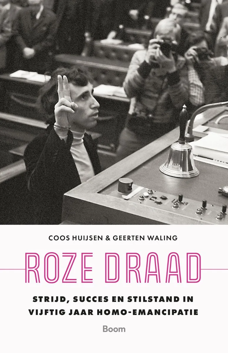 Roze draad van Boom – boekfoto