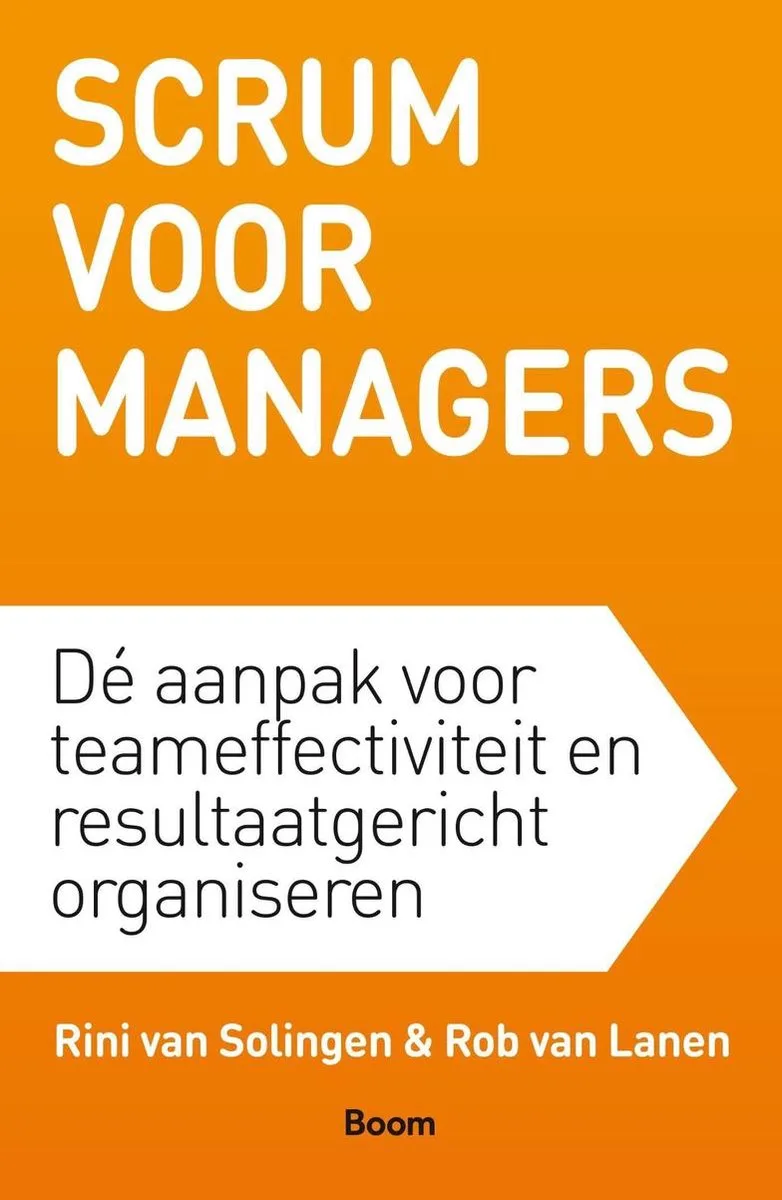 Scrum voor managers von Boom – Buchfoto