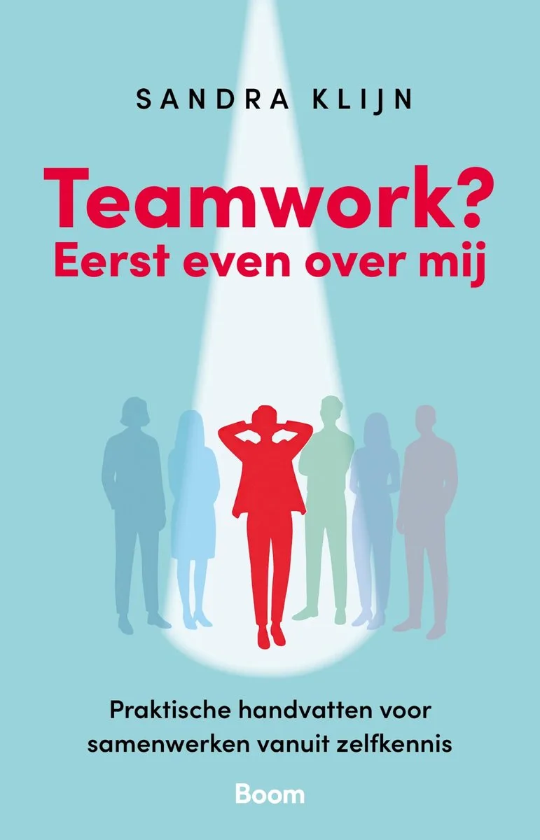 Teamwork? Eerst even over mij von Boom – Buchfoto
