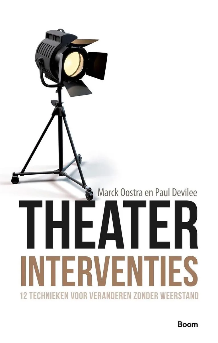 Theaterinterventies von Boom – Buchfoto