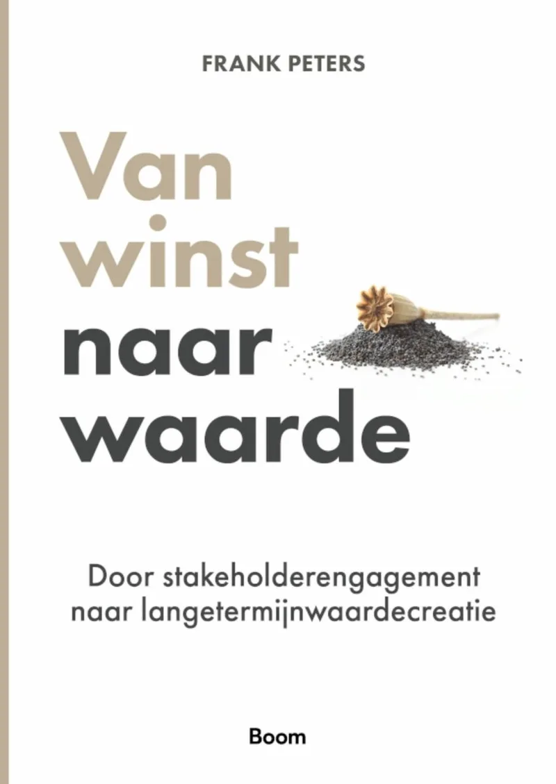 Van winst naar waarde von Boom – Buchfoto