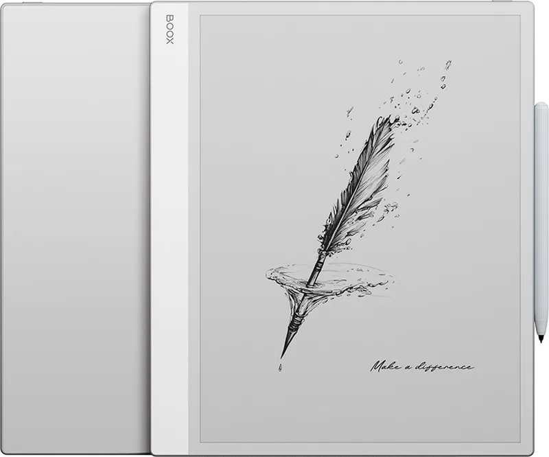 Note Max - 13.3" e-inkt tablet, Google Play Store, A4 formaat by BOOX in White – book photo 1 of 6