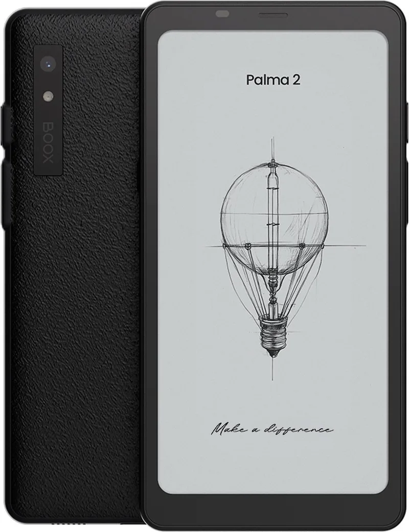Palma2 e-reader - Krachtige 6,13" e-inkt e-reader in Smartphone formaat, mét Google Play Store de BOOX en Noir – photo du livre