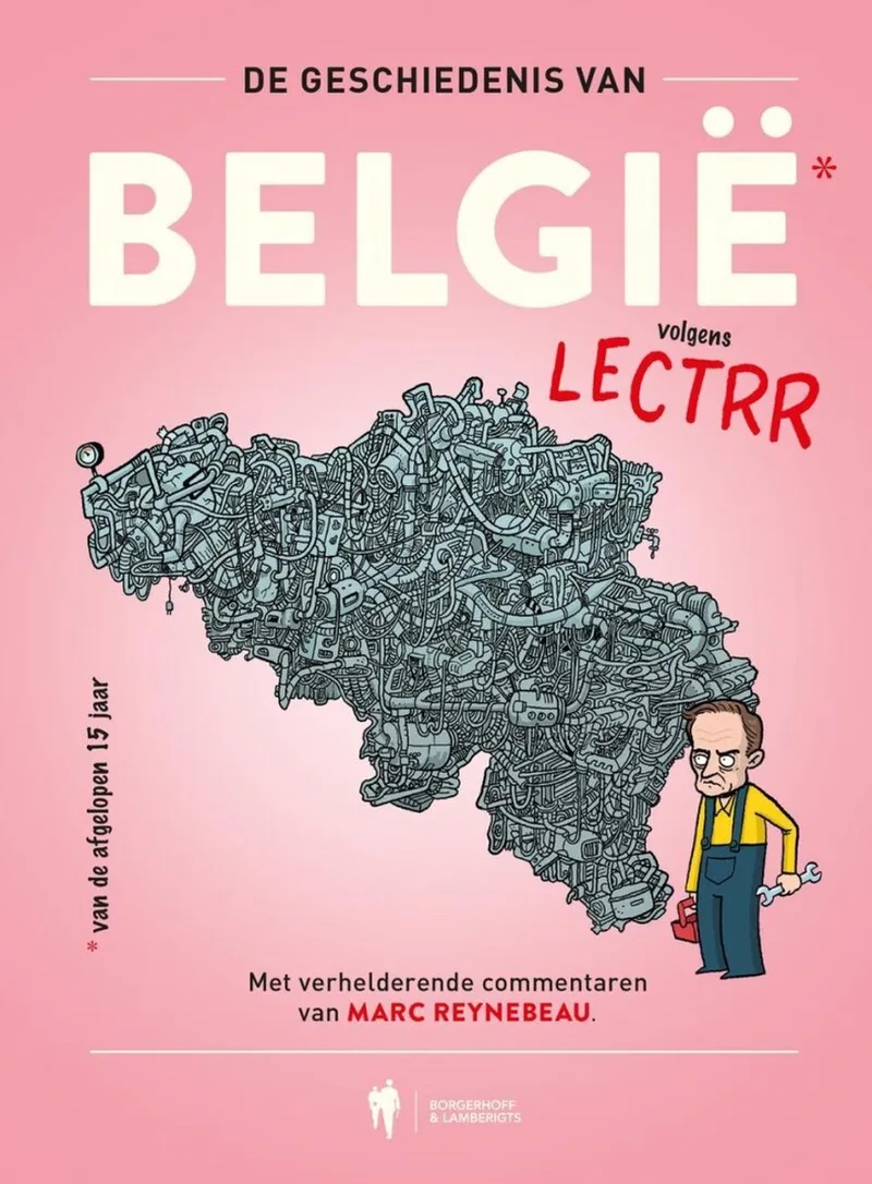 De geschiedenis van België van Borgerhoff & Lamberigts – boekfoto