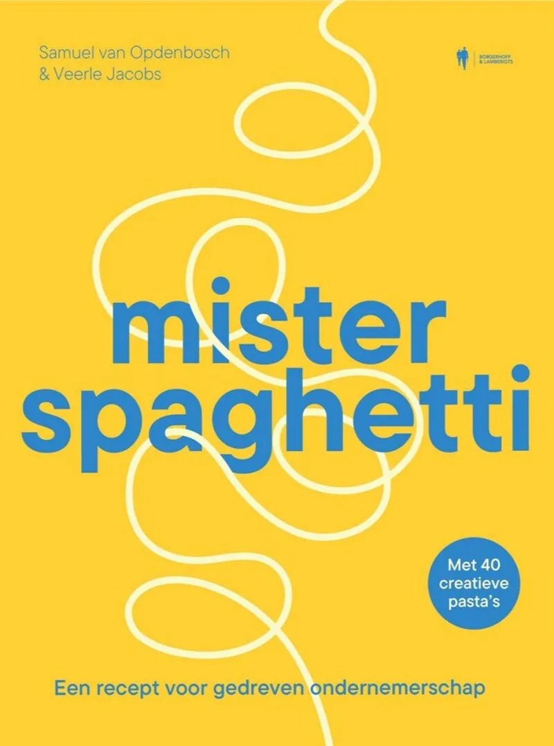 Mister Spaghetti fra Borgerhoff & Lamberigts – billede af bogen