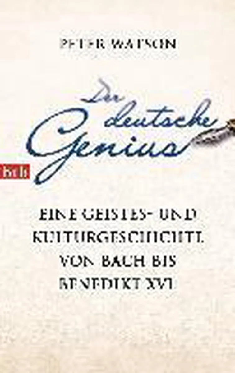 Der deutsche Genius van btb – boekfoto