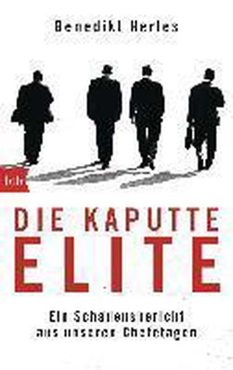 Die kaputte Elite von btb – Buchfoto