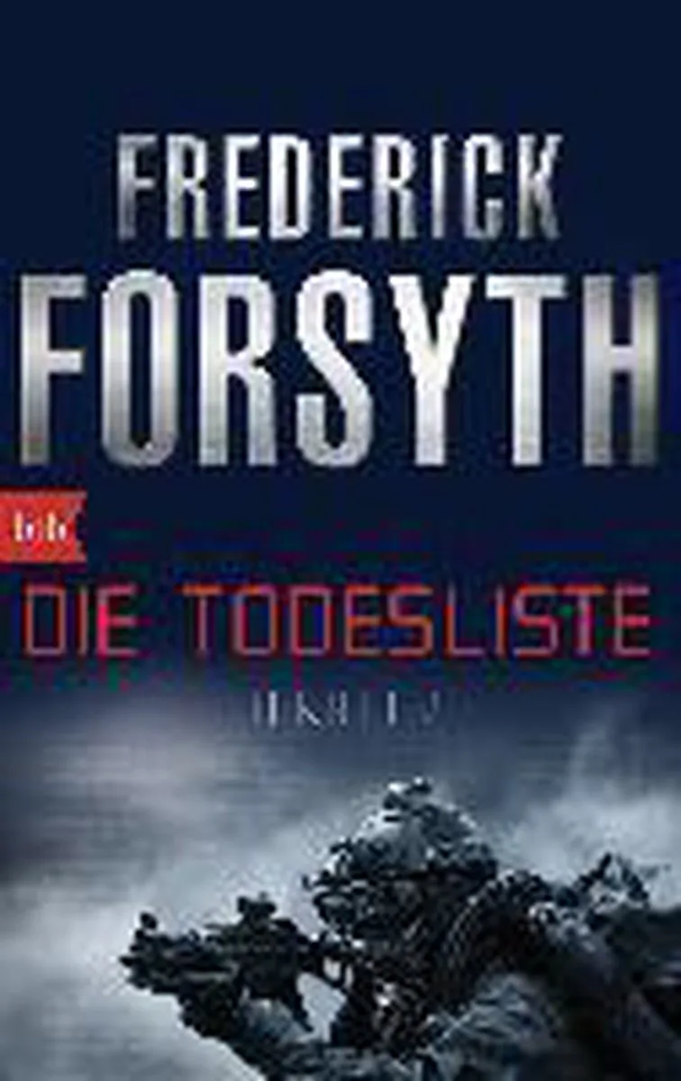 Die Todesliste van btb – boekfoto