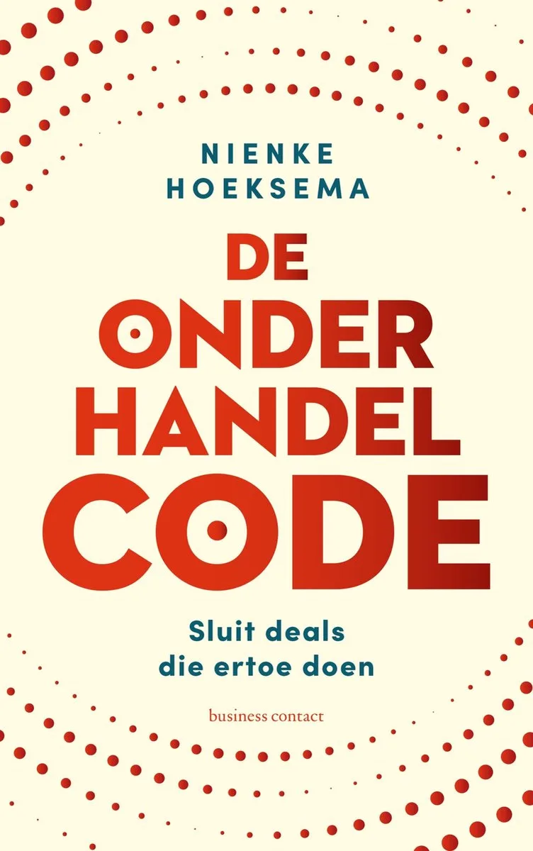 De onderhandelcode van Business Contact – boekfoto