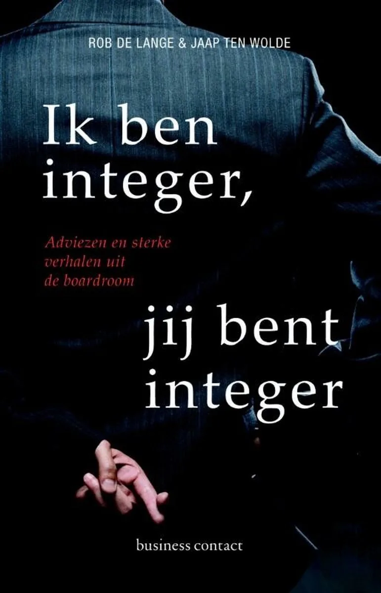 Ik ben integer, jij bent integer fra Business Contact – billede af bogen