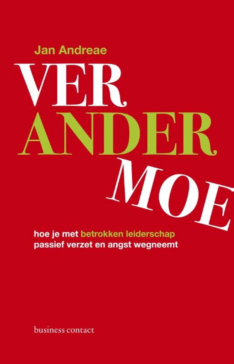Verandermoe von Business Contact – Buchfoto