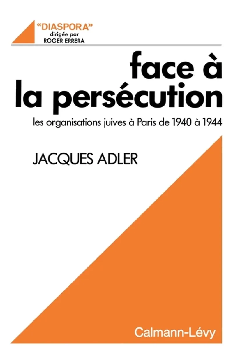 Face à la persécution fra Calmann-Levy – billede af bogen