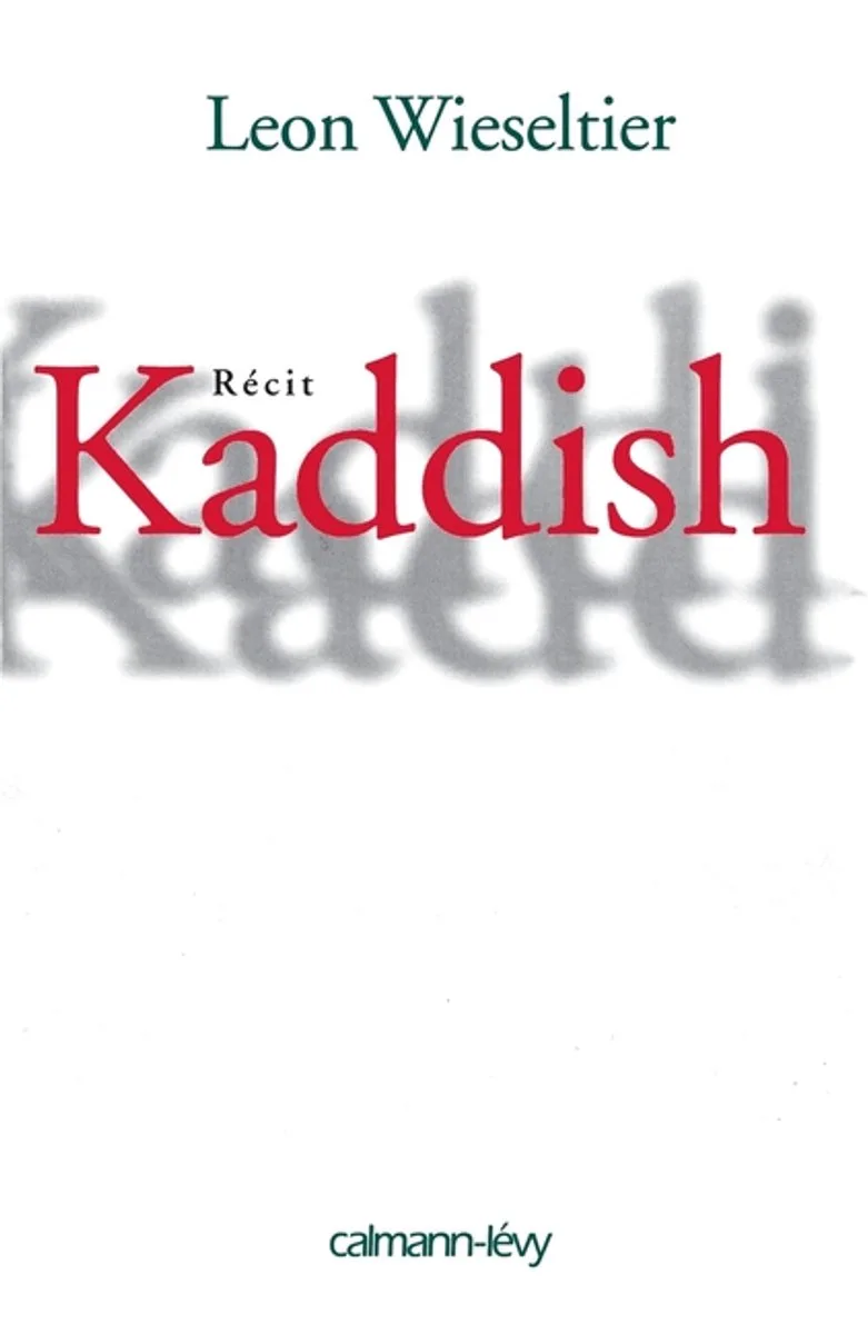 Kaddish by Calmann-Levy – book photo