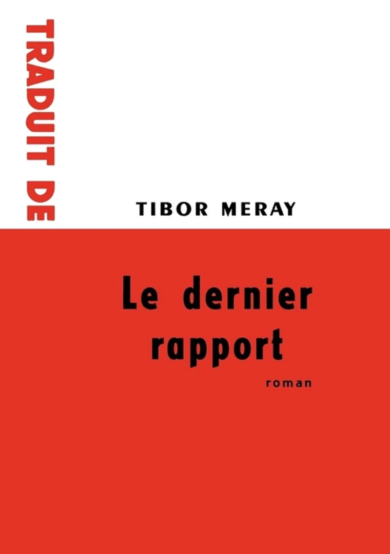 Le Dernier Rapport fra Calmann-Levy – billede af bogen