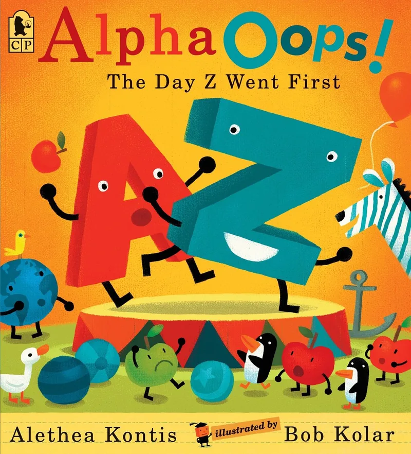 Alphaoops! de Candlewick Press – photo du livre
