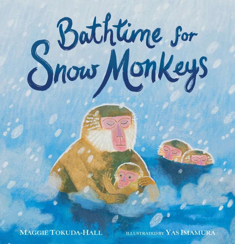Bathtime for Snow Monkeys fra Candlewick Press – billede af bogen
