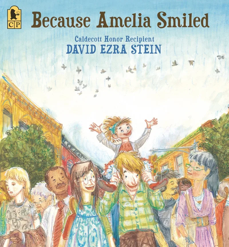 Because Amelia Smiled von Candlewick Press – Buchfoto