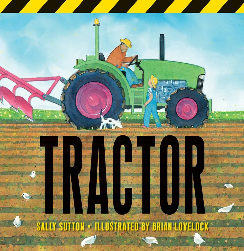 Construction Crew- Tractor fra Candlewick Press – billede af bogen
