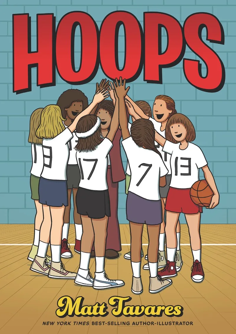 Hoops: A Graphic Novel fra Candlewick Press – billede af bogen