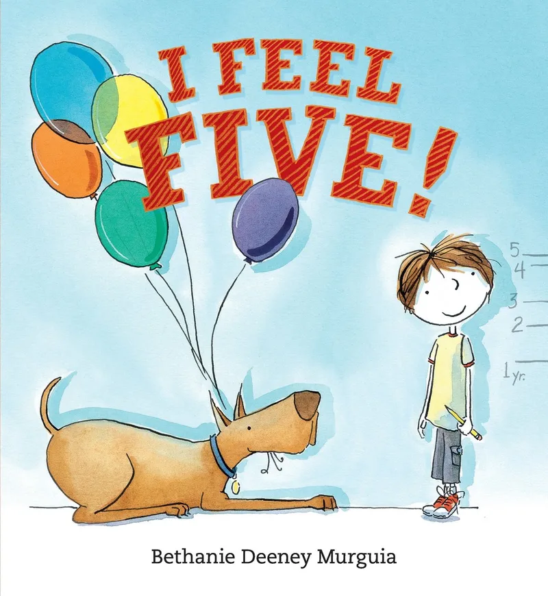 I Feel Five! van Candlewick Press – boekfoto