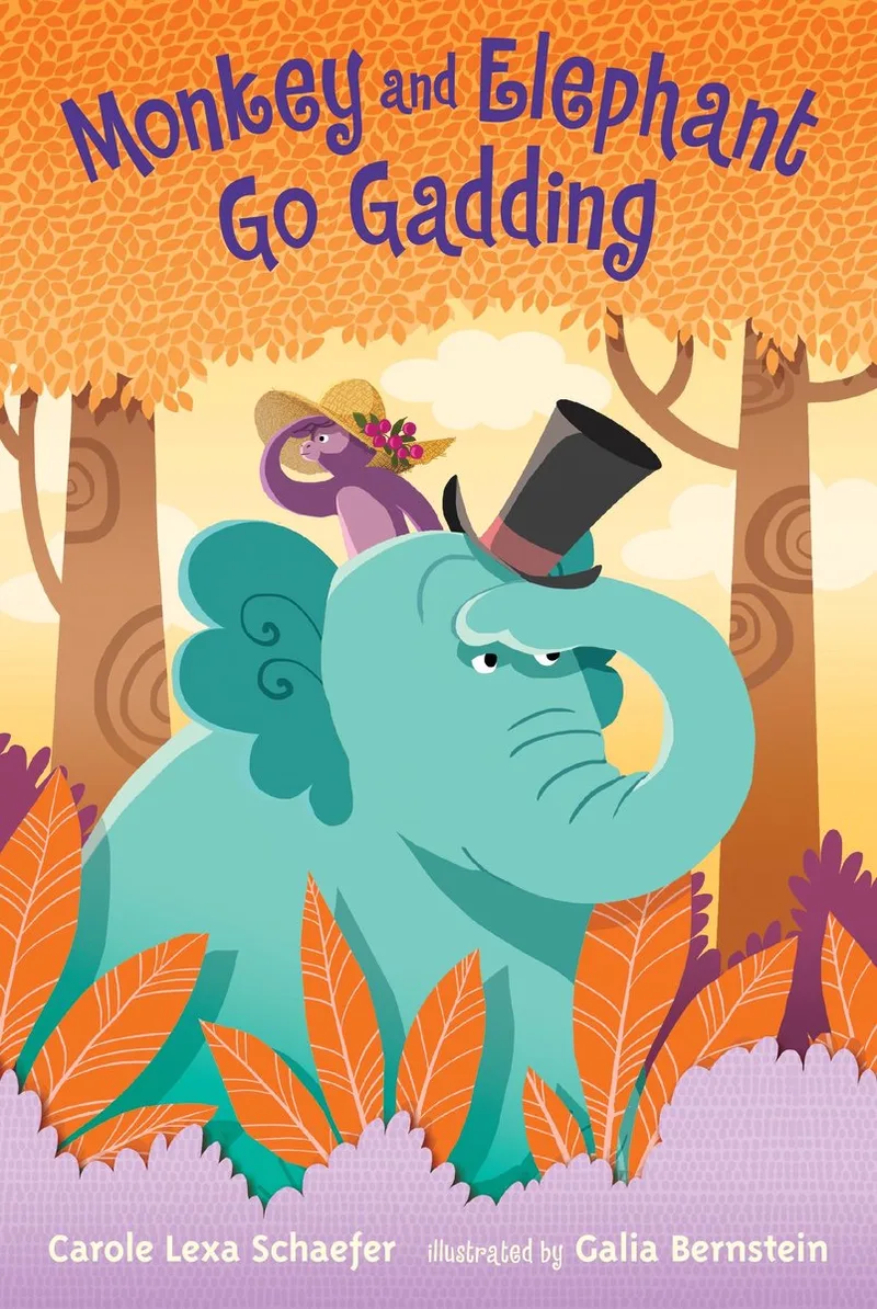 Monkey and Elephant Go Gadding von Candlewick Press – Buchfoto
