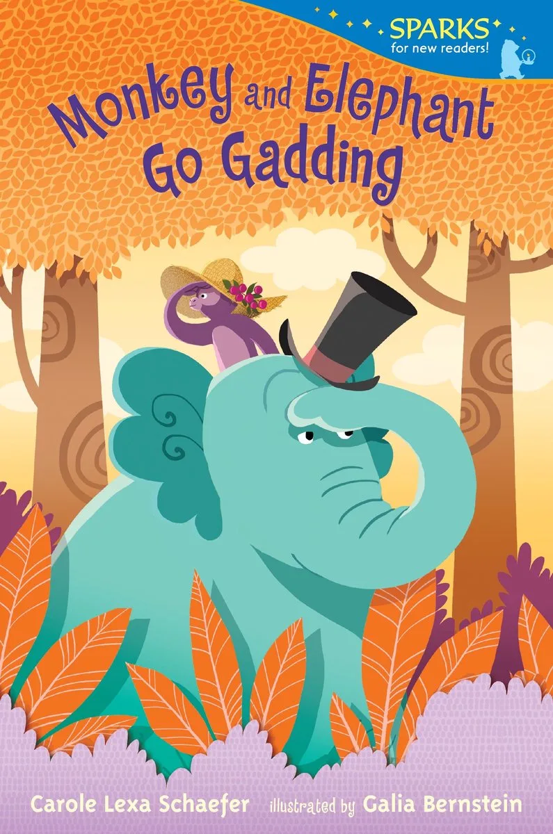 Monkey and Elephant Go Gadding von Candlewick Press – Buchfoto