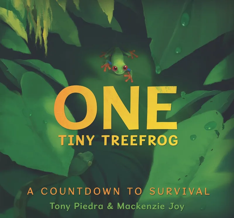 One Tiny Treefrog: A Countdown to Survival von Candlewick Press – Buchfoto