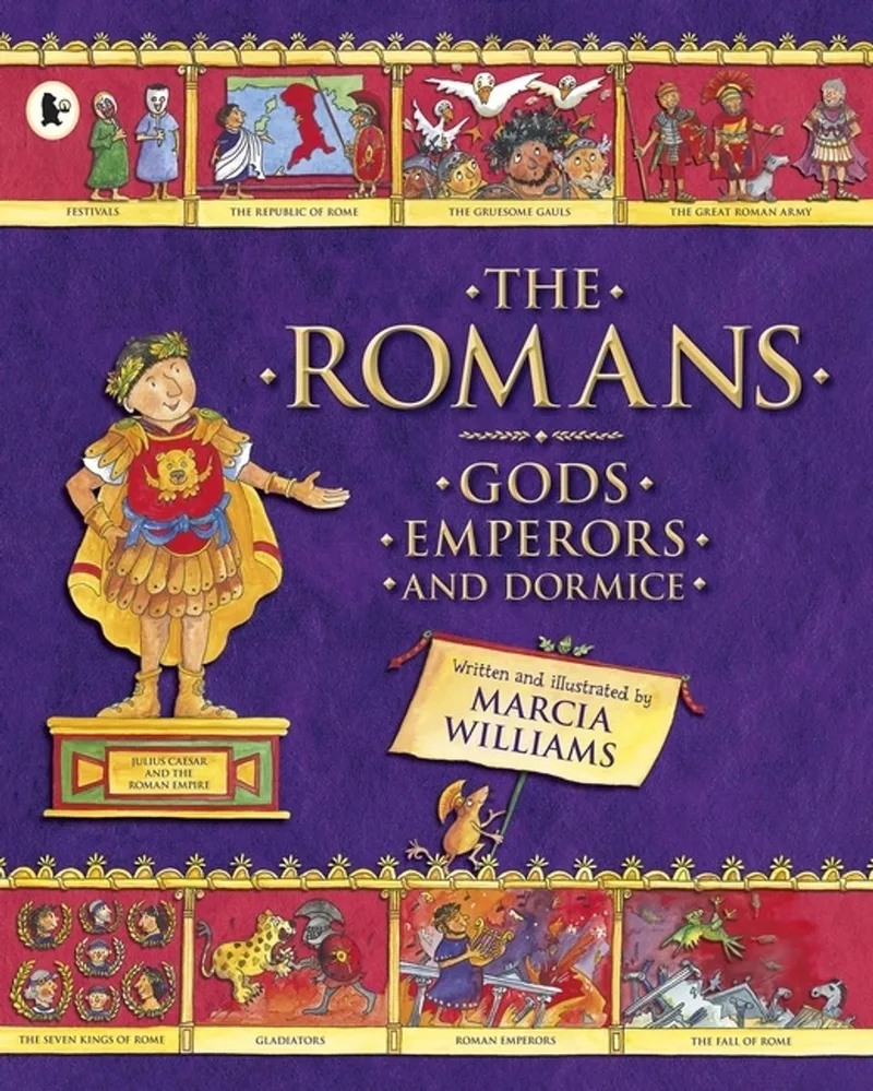Romans Gods Emperors & Dormice fra Candlewick Press – billede af bogen