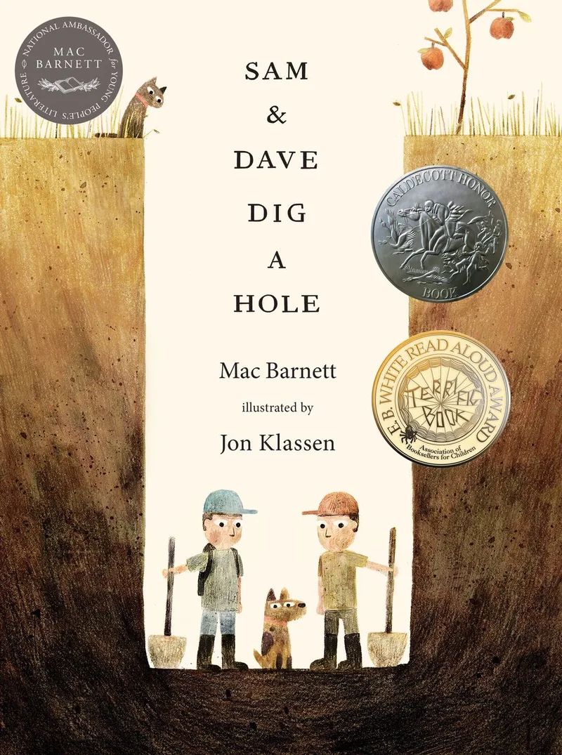 Sam & Dave Dig A Hole fra Candlewick Press – billede af bogen