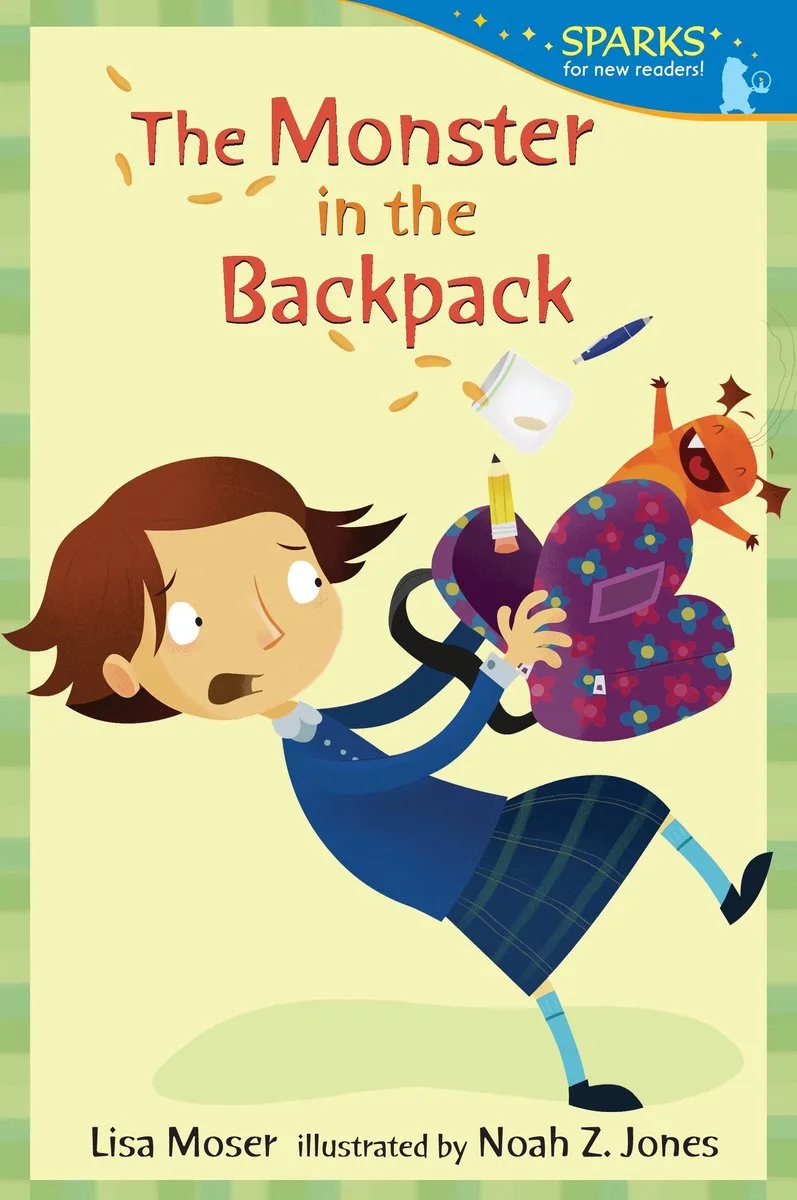 The Monster in the Backpack von Candlewick Press – Buchfoto