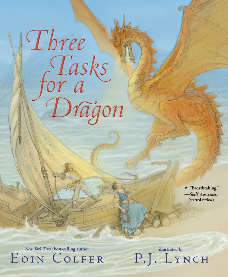 Three Tasks for a Dragon von Candlewick Press – Buchfoto