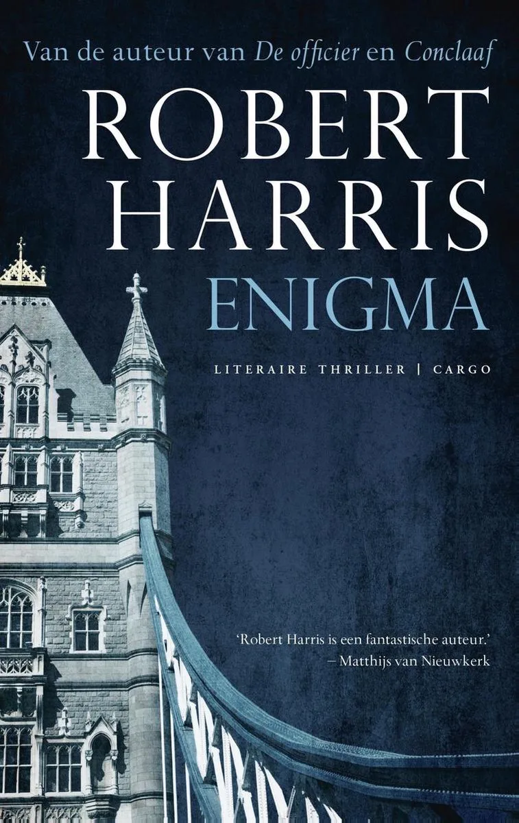 Enigma de Cargo – photo du livre