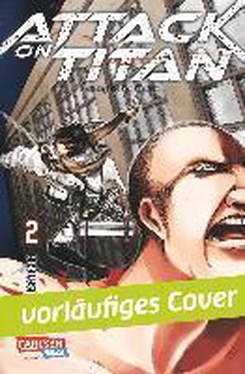 Attack On Titan 02 von Carlsen – Buchfoto