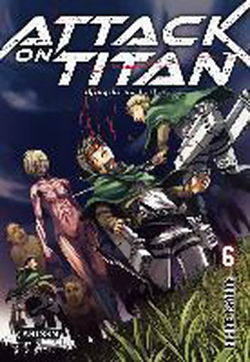 Attack on Titan 06 fra Carlsen – billede af bogen