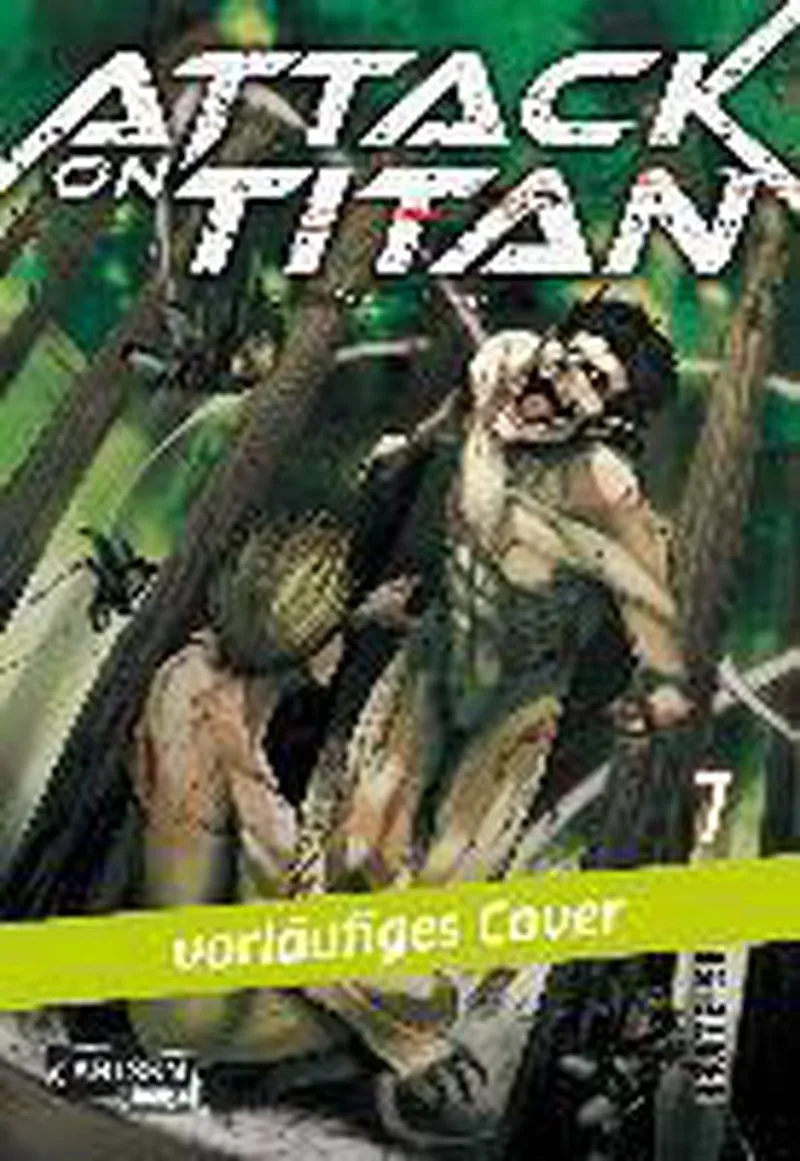Attack on Titan 07 von Carlsen – Buchfoto