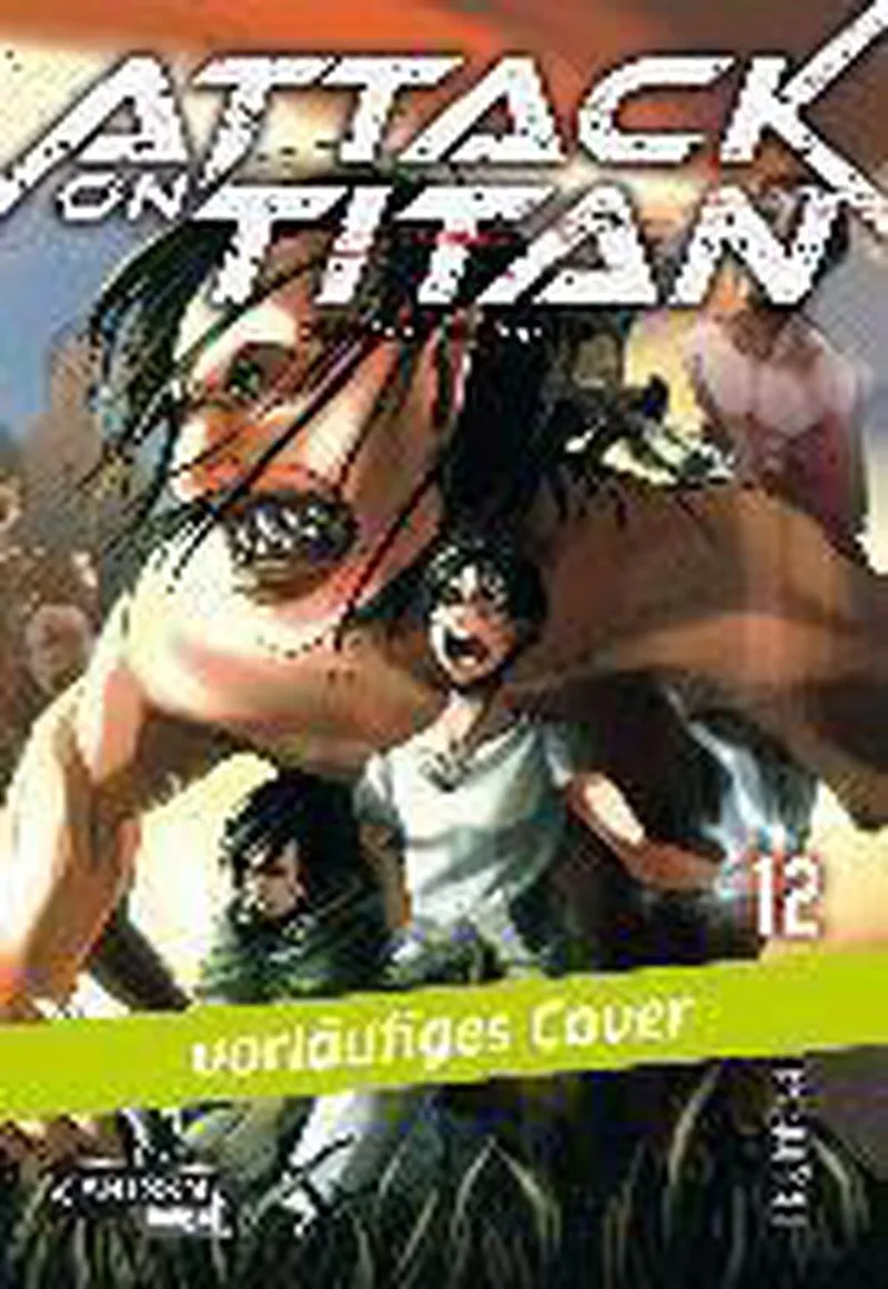 Attack on Titan 12 von Carlsen – Buchfoto