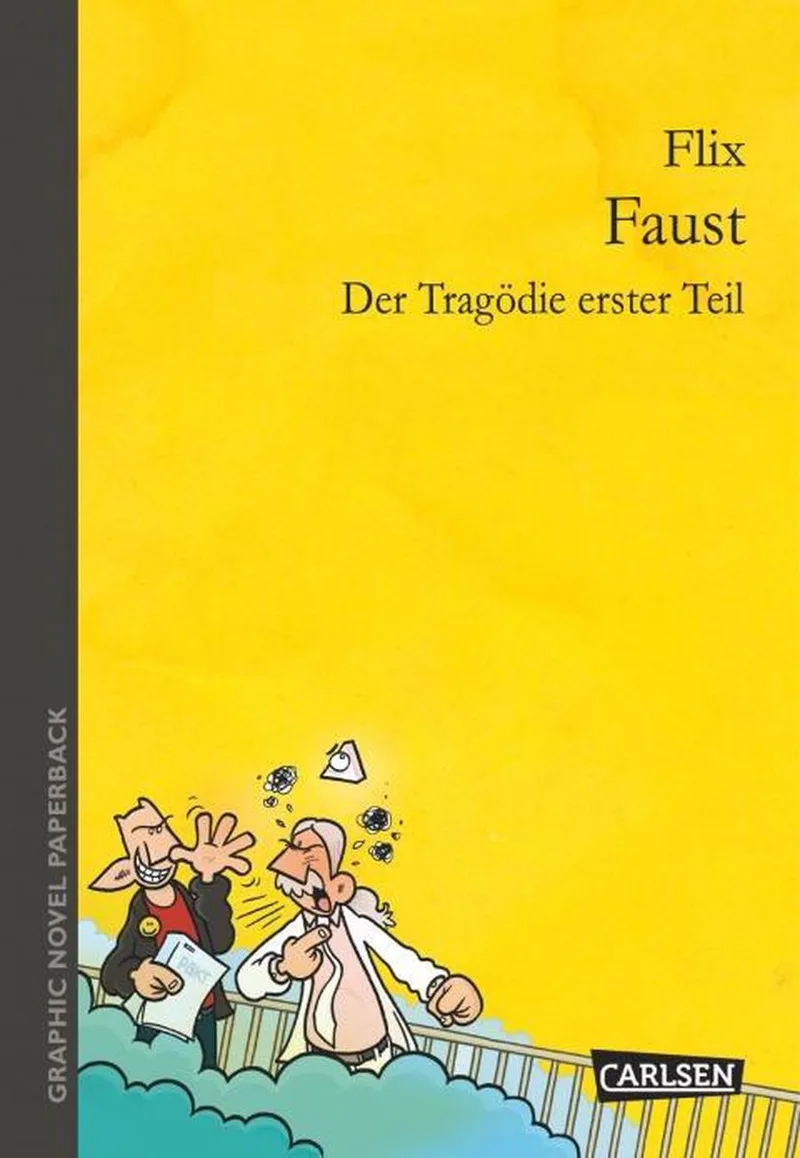 Graphic Novel paperback: Faust von Carlsen – Buchfoto