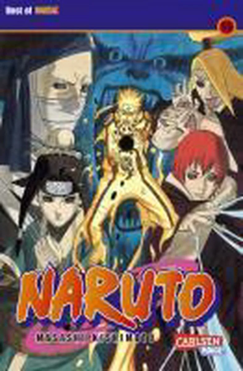 Naruto 55 von Carlsen – Buchfoto