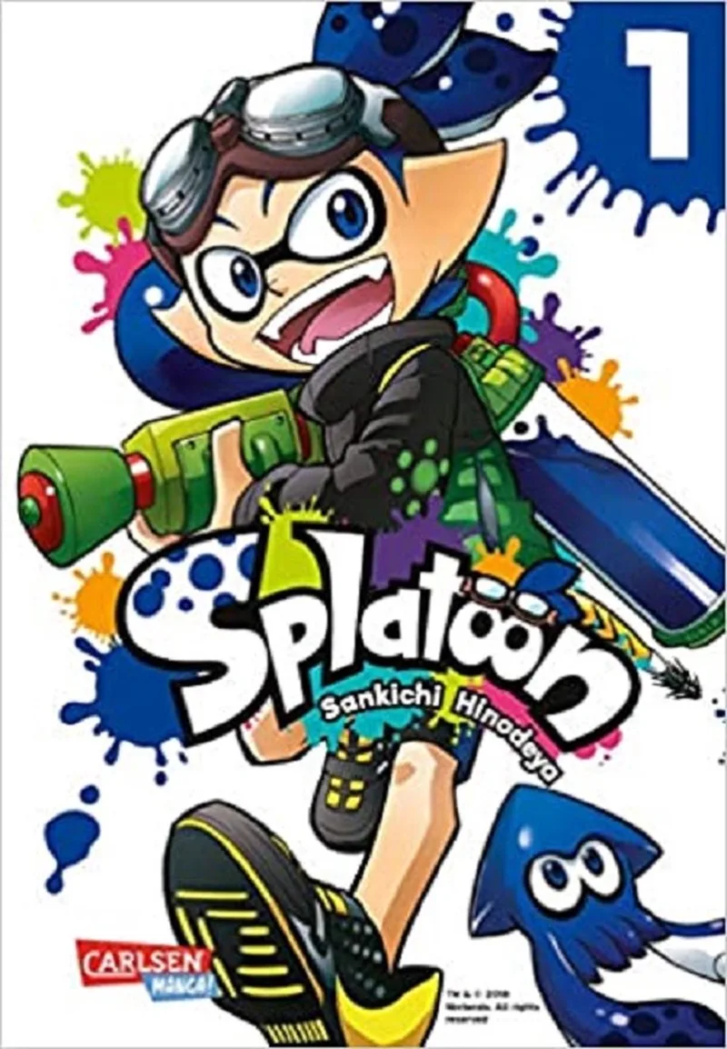Splatoon 1 fra Carlsen – billede af bogen